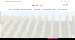 Desktop Screenshot of casafrancoli.it
