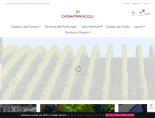 Tablet Screenshot of casafrancoli.it